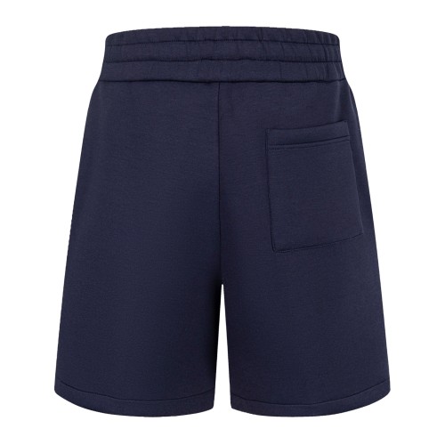 GUCCI Jersey shorts with patch in blue