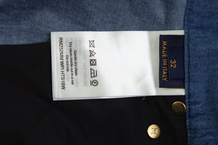 Louis Vuitton Embroidered Chambray Shorts - Men