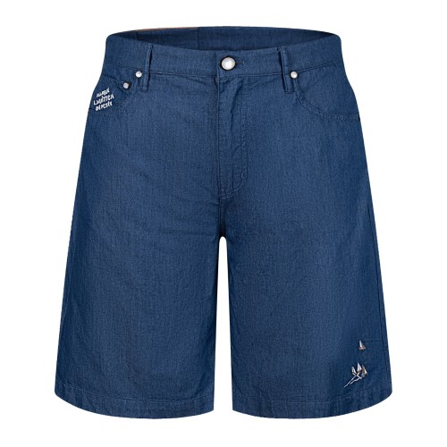 Louis Vuitton Embroidered Chambray Shorts - Men