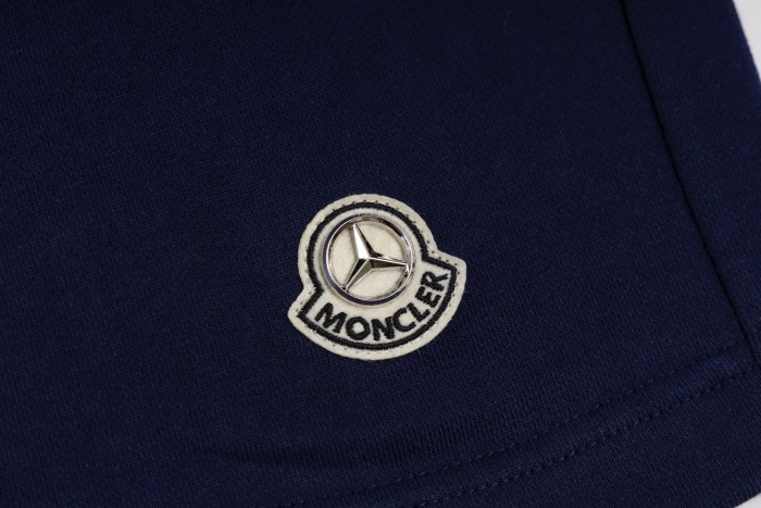 Navy Blue Moncler x Mercedes-Benz by NIGO Cotton Shorts