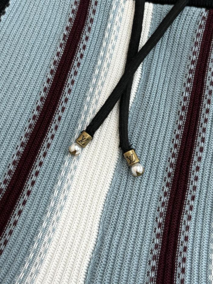 Louis Vuitton Striped Crochet Shorts - Men