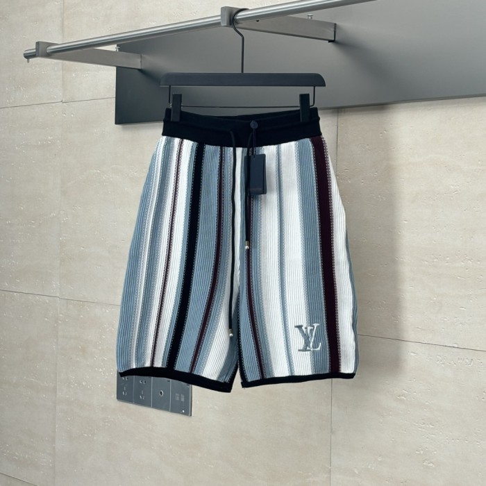 Louis Vuitton Striped Crochet Shorts - Men