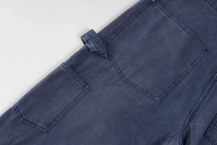 Prada SS25 Carpenter Pants in Navy