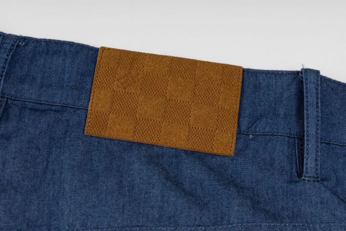 Louis Vuitton Embroidered Chambray Shorts - Men