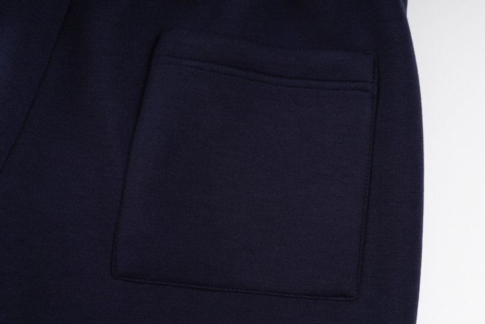 GUCCI Jersey shorts with patch in blue