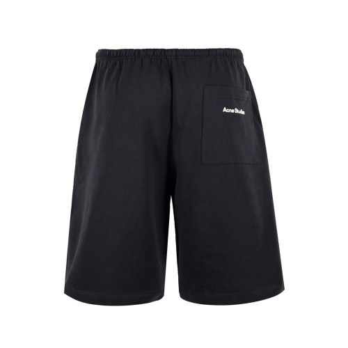 Acne Studios - Cotton sweat shorts - Black