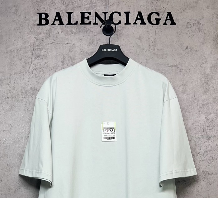 2025 Balenciaga 520 capsule features luggage tag T-shirt