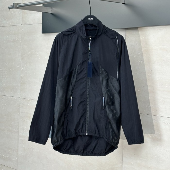 Louis Vuitton Monogram Reversible Nylon Windbreaker - Men