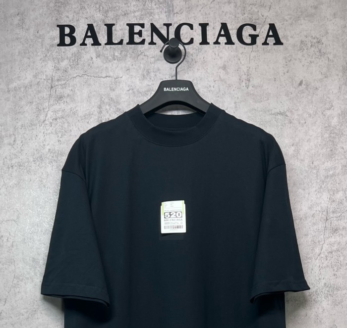2025 Balenciaga 520 capsule features luggage tag T-shirt