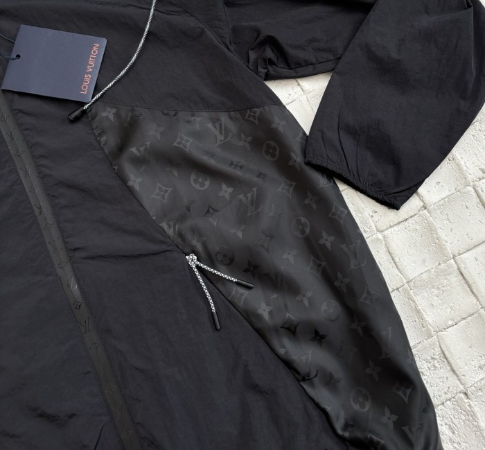 Louis Vuitton Monogram Reversible Nylon Windbreaker - Men