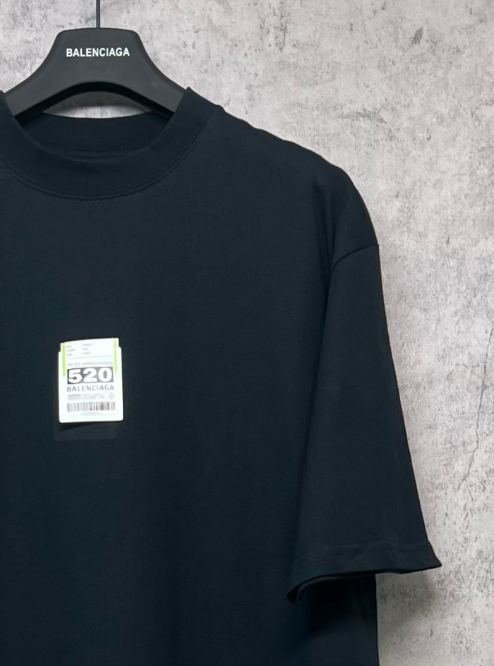 2025 Balenciaga 520 capsule features luggage tag T-shirt