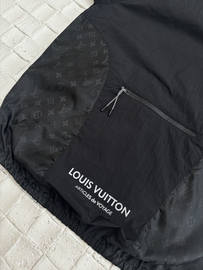 Louis Vuitton Monogram Reversible Nylon Windbreaker - Men