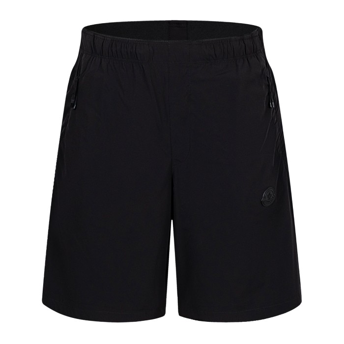 Moncler Shorts With Logo Patch