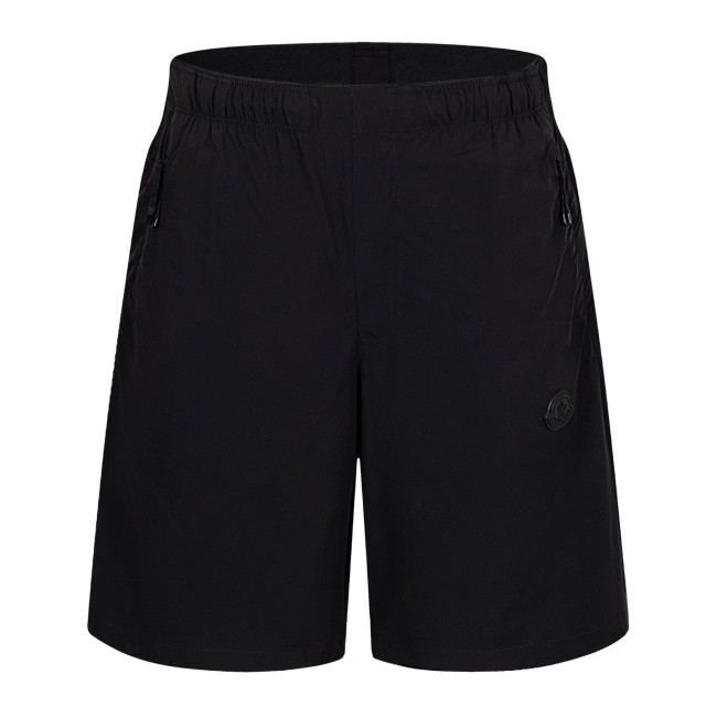Moncler Shorts With Logo Patch