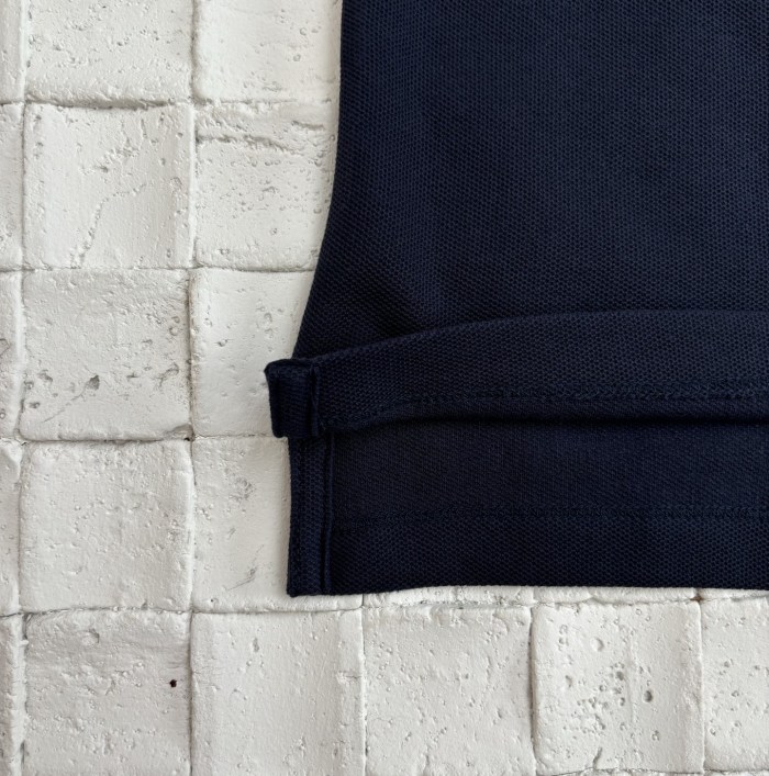 Burberry Cotton Polo Shirt in Coal blue - Men