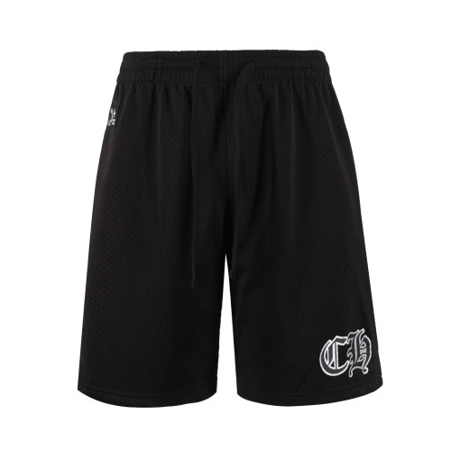 Chrome Hearts Sports Mesh Varsity Shorts Black