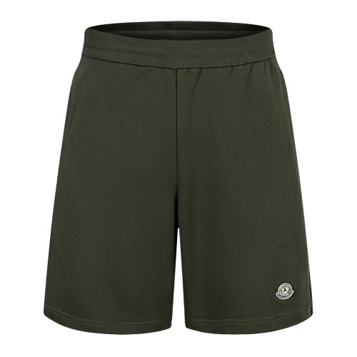 Moncler x Mercedes-Benz by Nigo Military green cotton Bermuda shorts