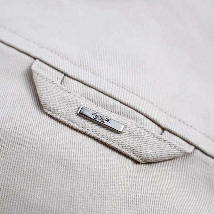 LOUIS VUITTON Flocked Casual Cotton Overshirt - Ready to Wear