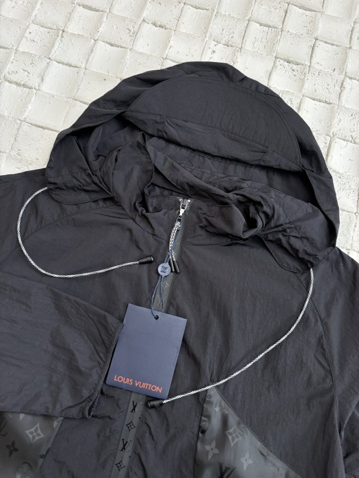 Louis Vuitton Monogram Reversible Nylon Windbreaker - Men