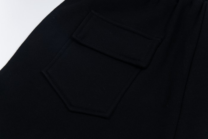 Rhude Green Logo Sweat Shorts