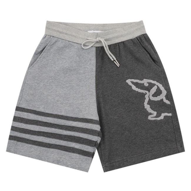 Thom Browne THOM BROWNE4Grey Dog Print Shorts