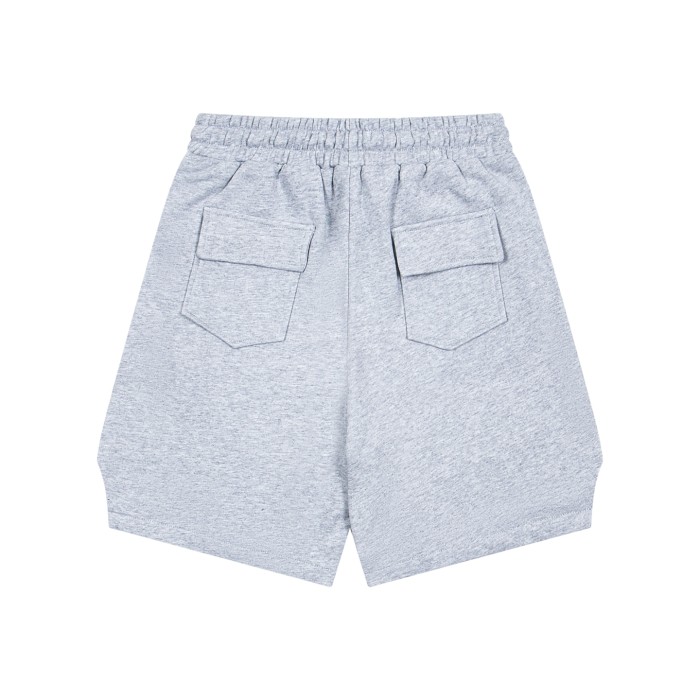 Rhude Green Logo Sweat Shorts