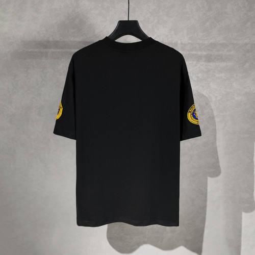 Balenciaga Men's Uniform Merch Oversized T-shirt in Black Faded