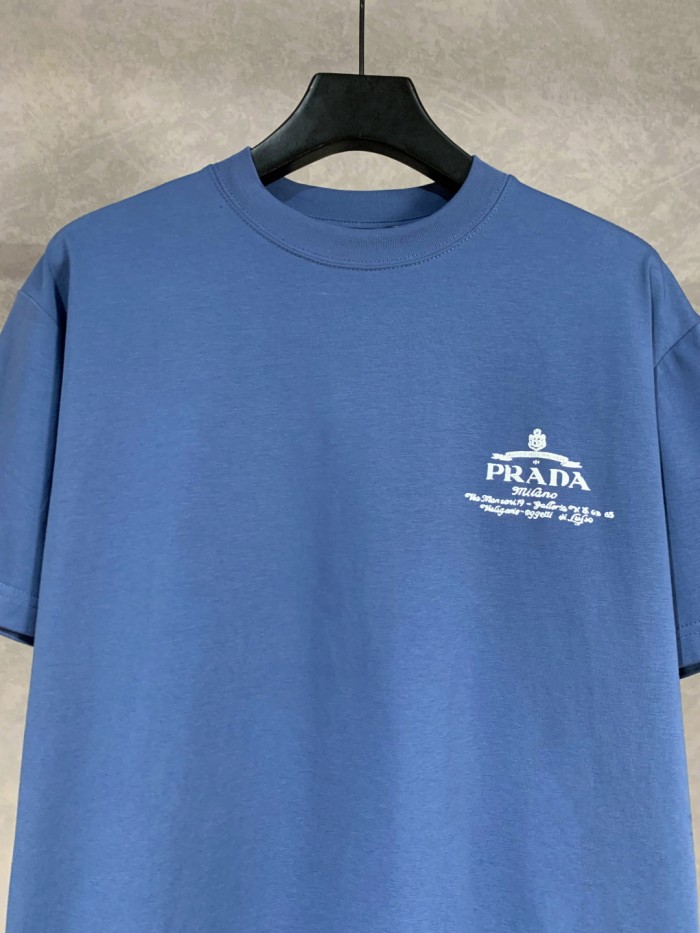 Prada cotton short-sleeved T-shirt