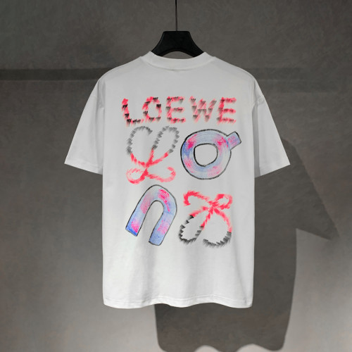 Loewe LOGO hand-painted round neck short-sleeved T-shirt