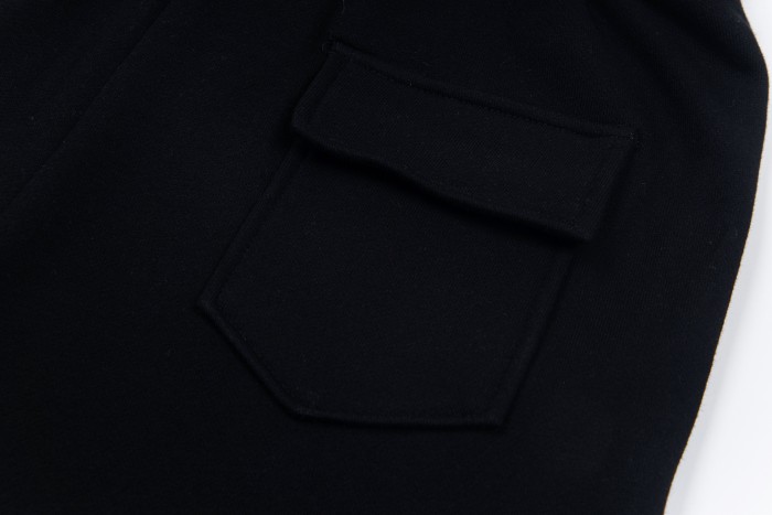 Rhude Green Logo Sweat Shorts