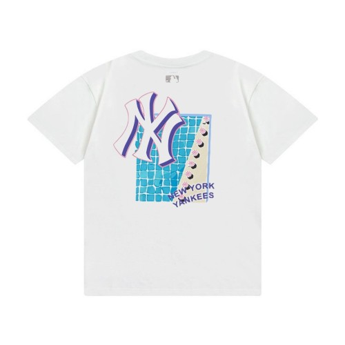 MLB New York Yankees T-Shirts Unisex Ecru L