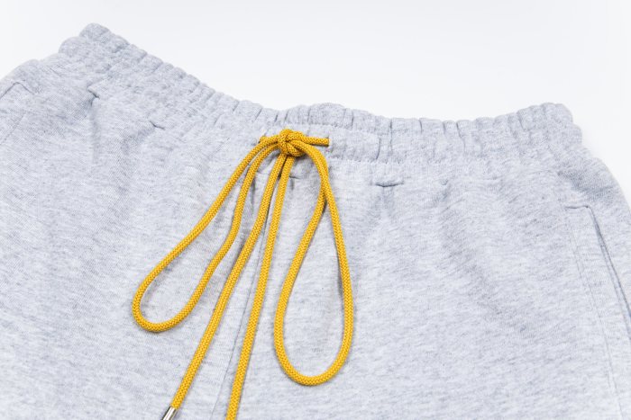 Rhude Green Logo Sweat Shorts