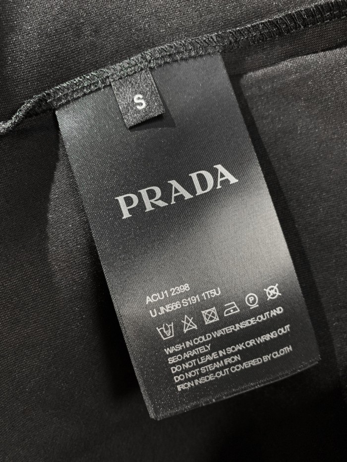 Prada cotton short-sleeved T-shirt