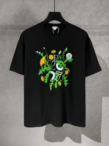 Loewe - Anagram Flowers Embroidered Cotton-Jersey T-shirt