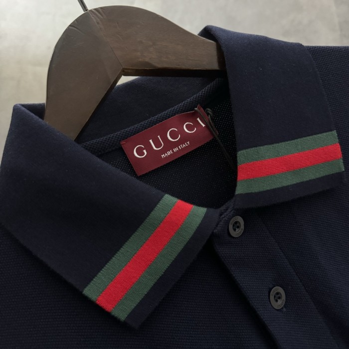 Gucci Cotton Jersey Polo T-Shirt