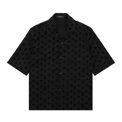 LOUIS VUITTON Jacquard Short-Sleeved Shirt - Men
