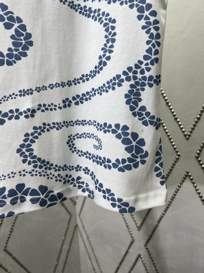 Chanel printed short-sleeved T-shirt