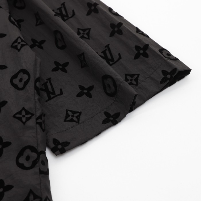 LOUIS VUITTON Jacquard Short-Sleeved Shirt - Men