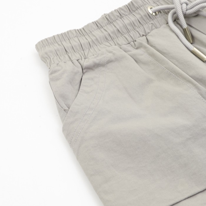MiuMiu Embroidered Logo Cargo Shorts
