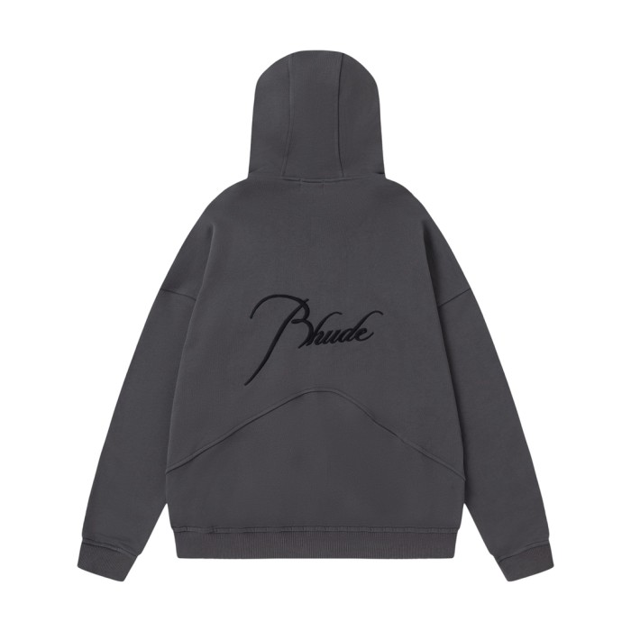 Rhude SSENSE Exclusive Black Script Hoodie