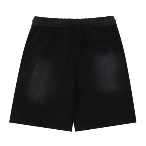 Fendi Monster Eyes Embroidered Washed Shorts
