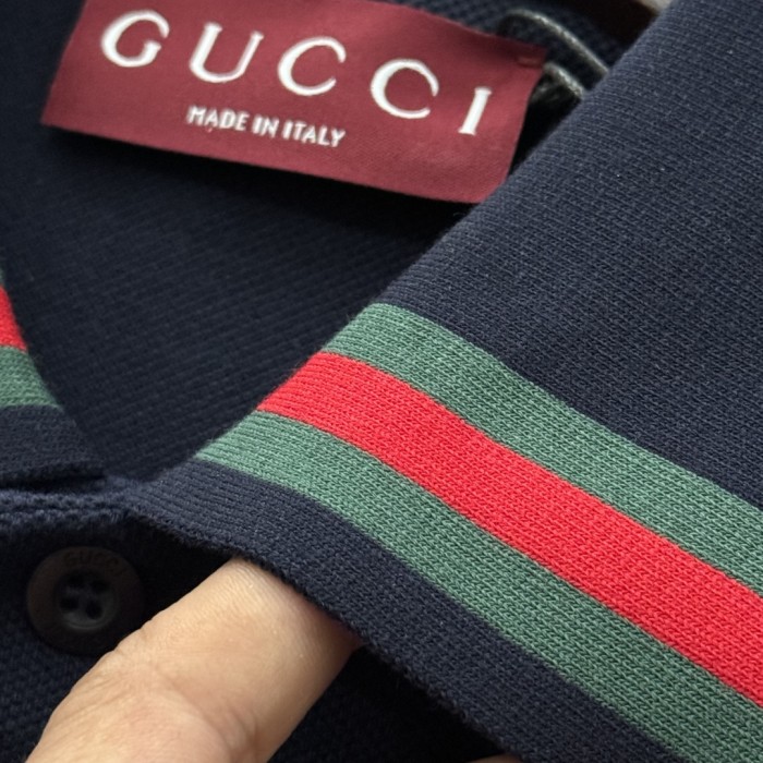 Gucci Cotton Jersey Polo T-Shirt