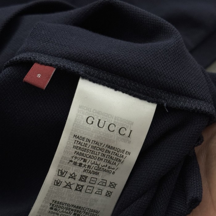 Gucci Cotton Jersey Polo T-Shirt