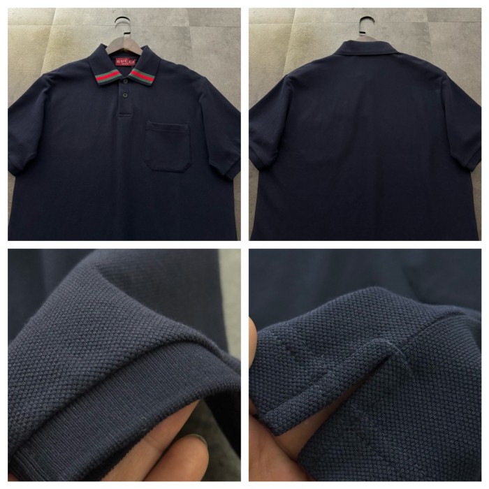 Gucci Cotton Jersey Polo T-Shirt