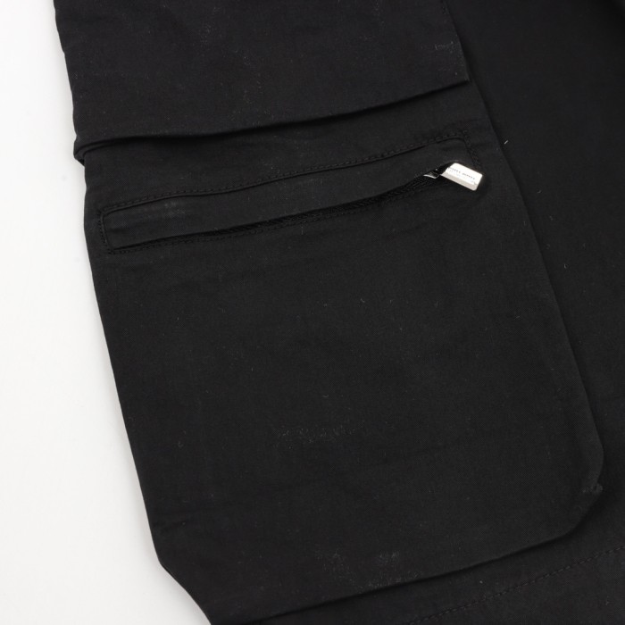 MiuMiu Embroidered Logo Cargo Shorts