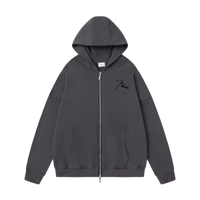 Rhude SSENSE Exclusive Black Script Hoodie