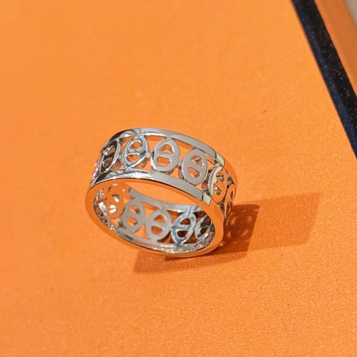 Chaine d'ancre Divine ring, small model  Hermès
