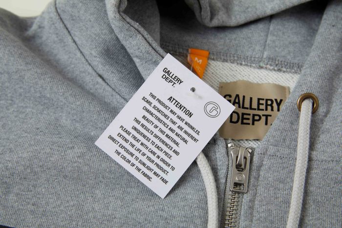 GALLERY DEPT. BOXING MERCH ZIP HOODIE
