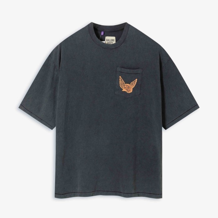 GALLERY DEPT. FLYING BRAIN POCKET NEW VINTAGE TEE