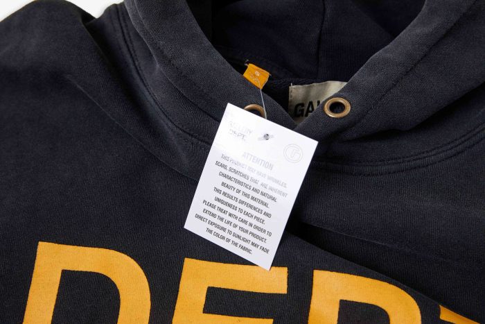 GALLERY DEPT. GD SIZE LOGO HOODIE